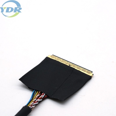 Pitch 0.5mm TV LVDS Display Cable I-PEX 40pins To I-PEX 30pins