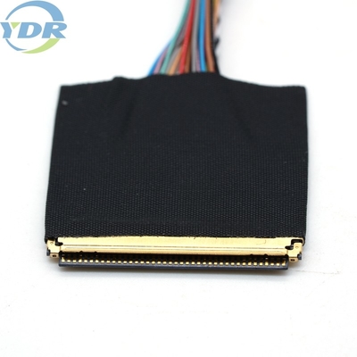 Pitch 0.5mm TV LVDS Display Cable I-PEX 40pins To I-PEX 30pins