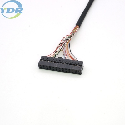 LCD 4K HD LVDS Display Cable With Dupont 2.0 IPEX Connector