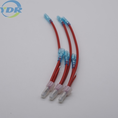 6.3mm Electrical Jumper Wire , Electricity Box Female Jumper Cables Nipple Housing
