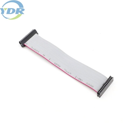 2.54mm IDC Flat Ribbon Cable UL2651 28AWG PVC Copper Material Wire Harness