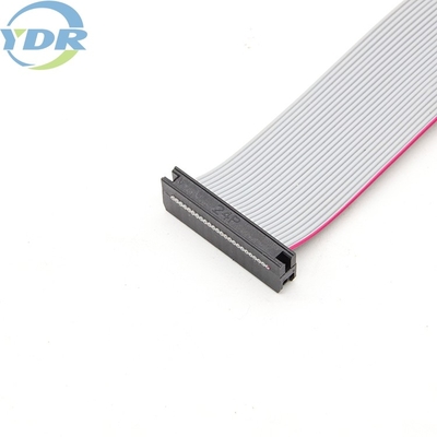 2.54mm IDC Flat Ribbon Cable UL2651 28AWG PVC Copper Material Wire Harness