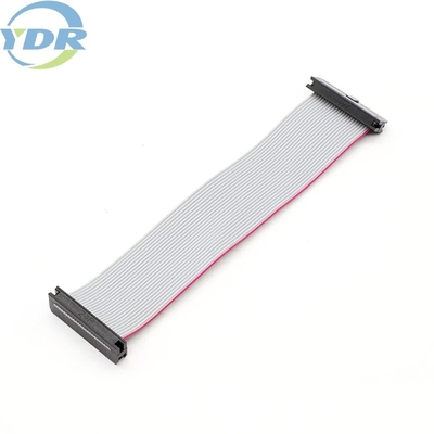 2.54mm IDC Flat Ribbon Cable UL2651 28AWG PVC Copper Material Wire Harness