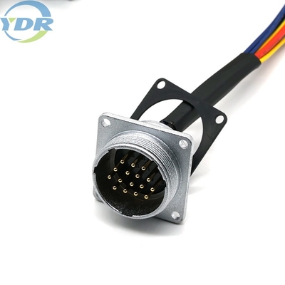 230mm Panel Mount Cables 16 Core Waterproof Wire Harness For Machinery Equipment