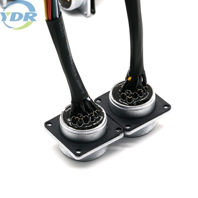 230mm Panel Mount Cables 16 Core Waterproof Wire Harness For Machinery Equipment