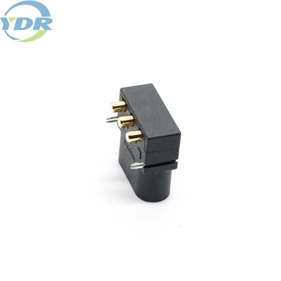 Black Straight MR60 Connector 180 Degree 3 Pin PCB Wire To Board Battery Connector