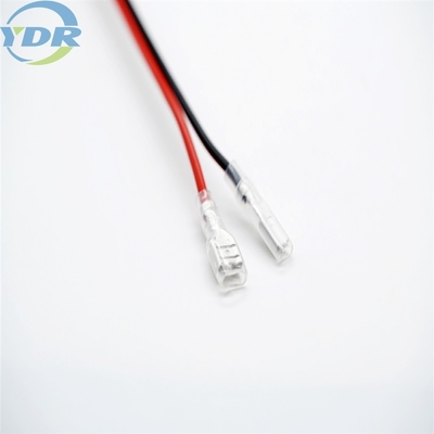 180mm Electronic Wire Harness 205 110 Female Terminal With Sheath 18730 11030 Flat Cable