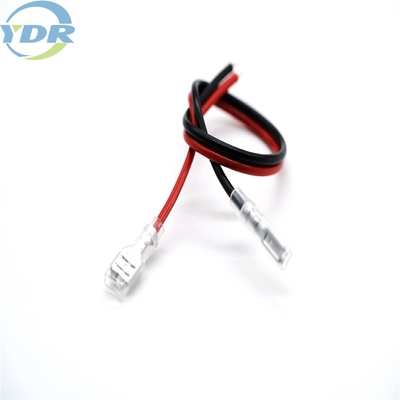 180mm Electronic Wire Harness 205 110 Female Terminal With Sheath 18730 11030 Flat Cable