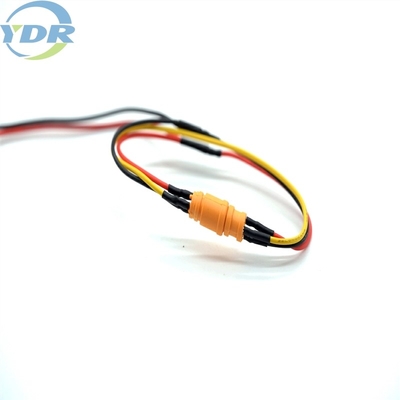 M8 3 Core Male Female JST SMR-02VB Waterproof Wire Harness To SM 2.5 Cable For Bike