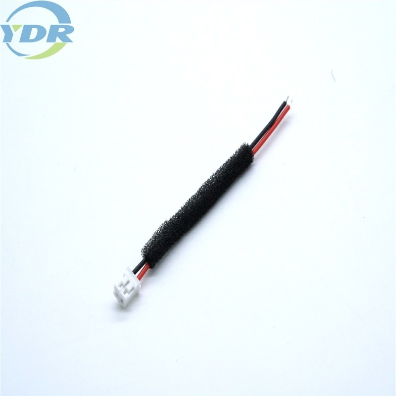 PHR-2 Tinned Copper 2.0 Pitch Battery Connector Cables With Protective Foam Tinned End