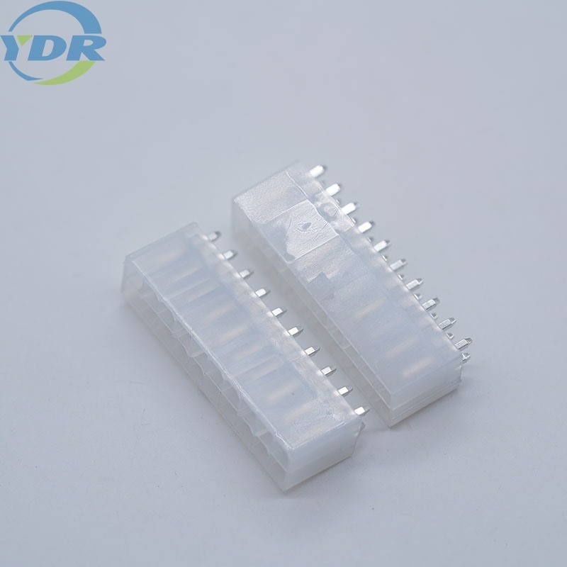 39281203 Vertical Molex Header Connector 5566 4.20mm Pitch Dual Row 20 Circuits