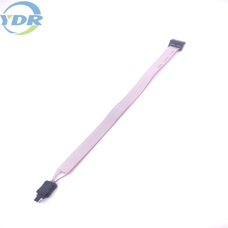 IDC 2*6 Pin Plug UL2651 28AWG Mini 12pin USB Cable