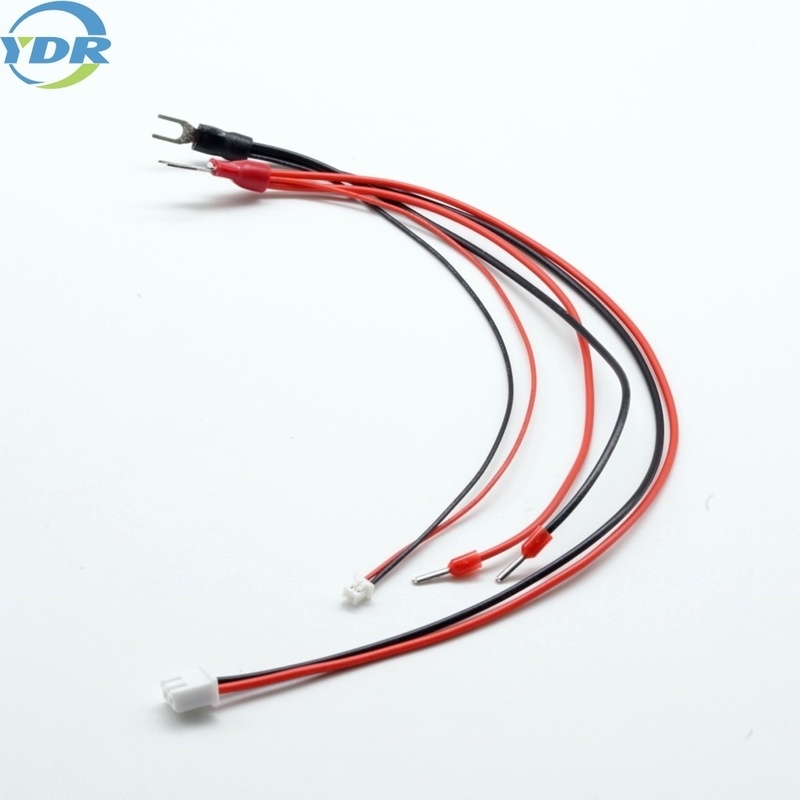 JST XH2.54mm 2PIN to U-Stype Copper clug and Medical Plug Type Terminal cable