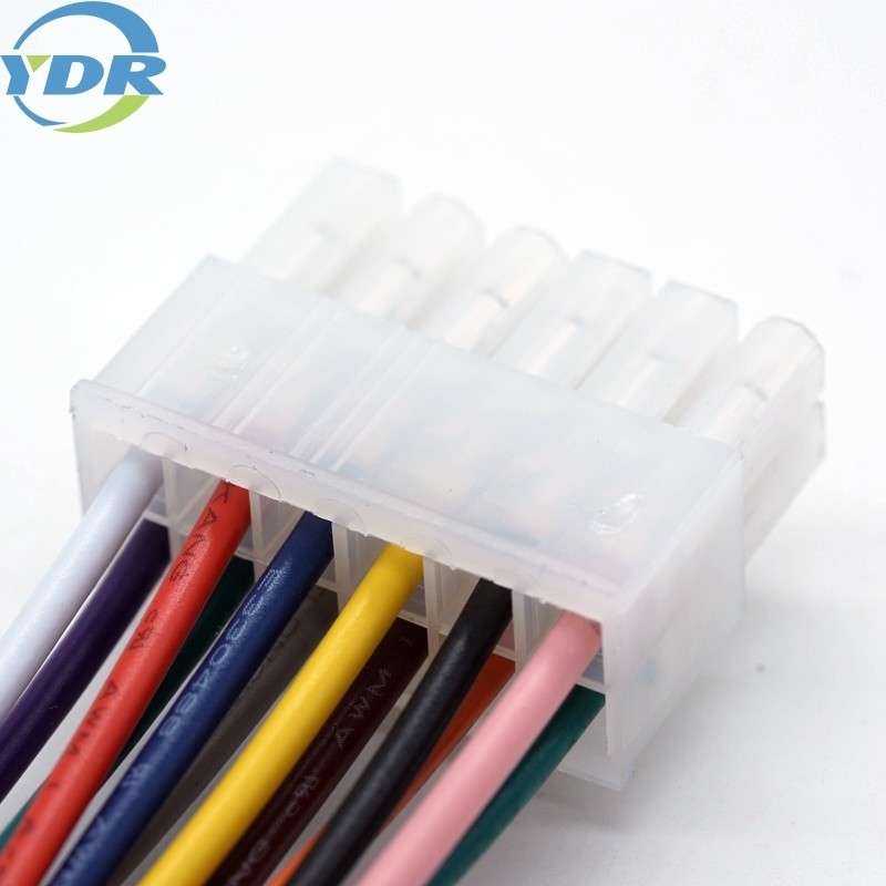 Molex 5557 4.2mm 2*6Pins Dual Row White Connector Wire Harness Electrical Wire harness
