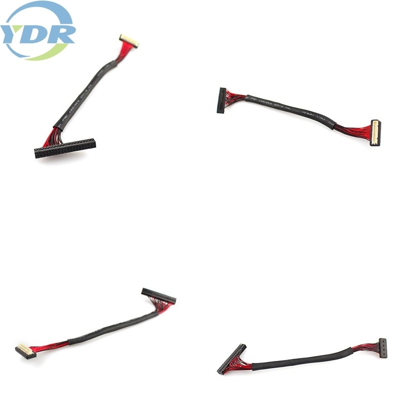 YDR PVC Data Connection Cable , Dupont 2.0 TV Cable Wire with Protector