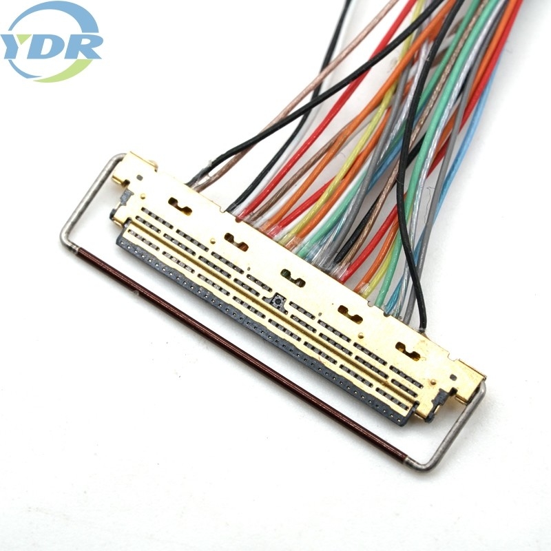 Computer UL10064 32AWG Lvds Screen Cable DF14 to 111B40 Terminal