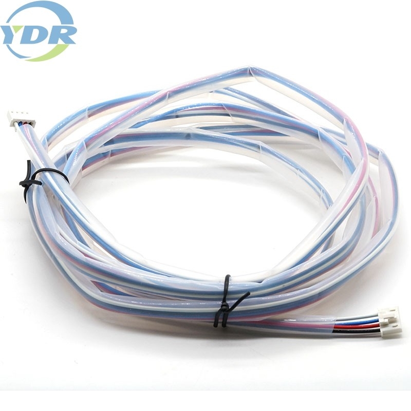 XHB 2.54 Electronic Wire Harness 4 pin  Tube with two ends