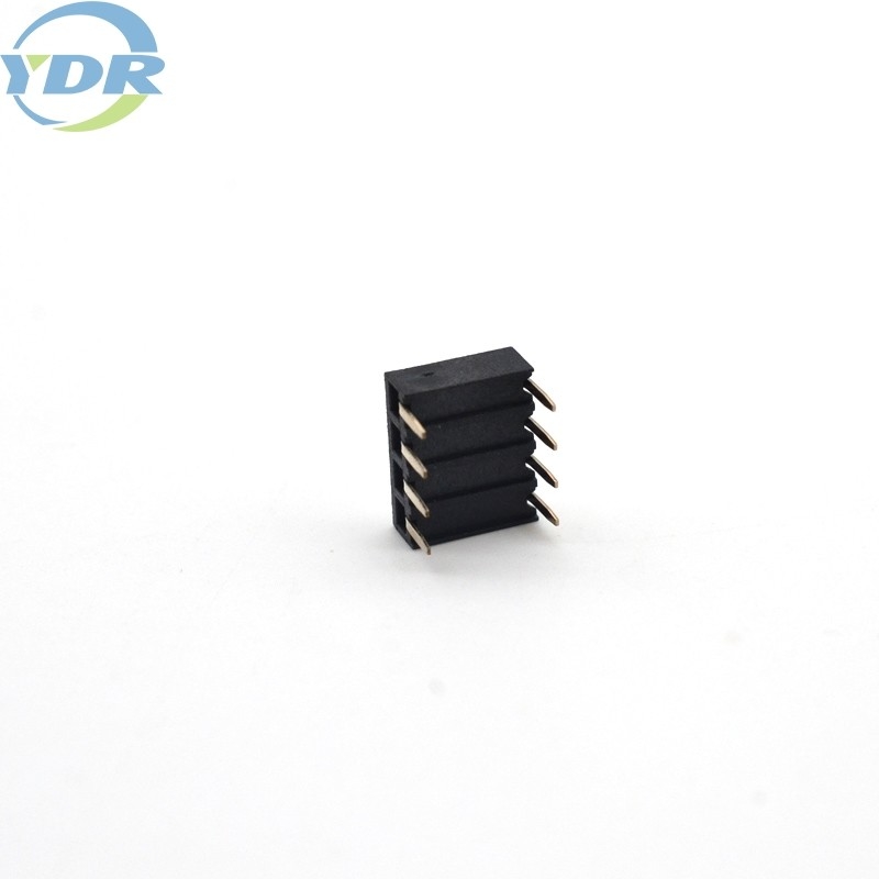 2x4 Pin Wafer Connector 2.54 Mm dual Row Single Body Right Angle Type